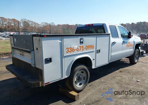 2019 Chevrolet Silverado 2500Hd Wt z USA, uszkodzony, nr VIN 2GB2CREG8K1221383